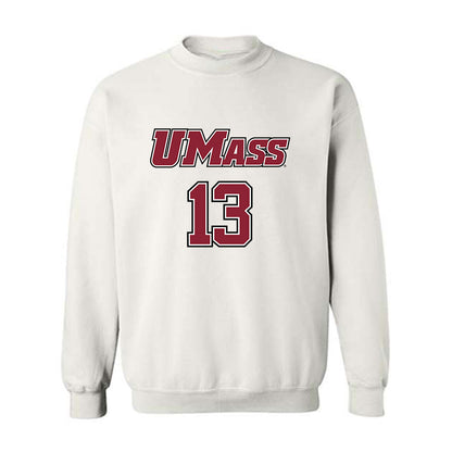 UMass - NCAA Men's Lacrosse : Thomas Bagnall - Sports Shersey Crewneck Sweatshirt-0