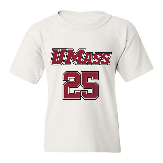 UMass - NCAA Men's Lacrosse : Tyler Clayton - Sports Shersey Youth T-Shirt-0