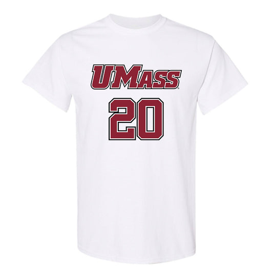UMass - NCAA Men's Lacrosse : Ryan Mourad - Sports Shersey T-Shirt-0