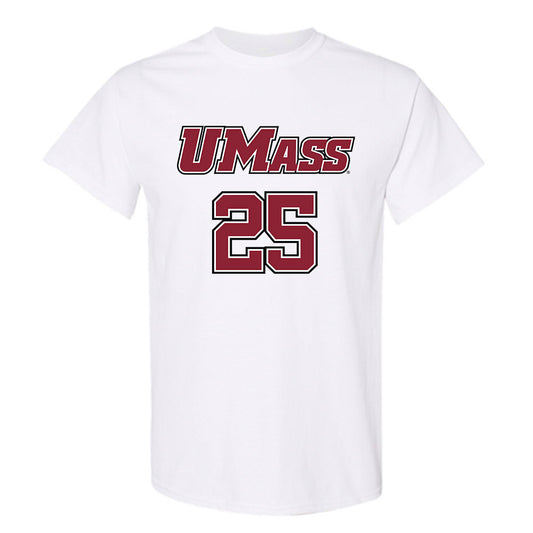 UMass - NCAA Men's Lacrosse : Tyler Clayton - Sports Shersey T-Shirt-0