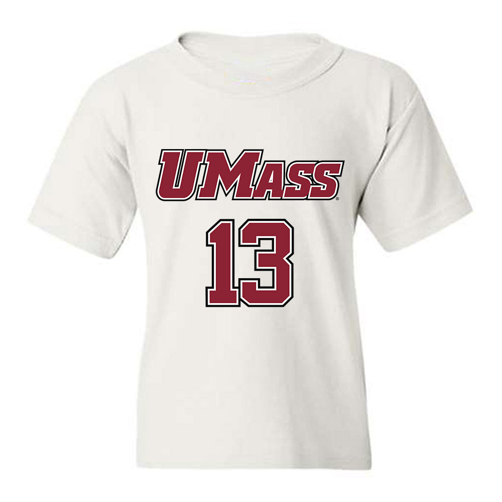UMass - NCAA Men's Lacrosse : Thomas Bagnall - Sports Shersey Youth T-Shirt-0