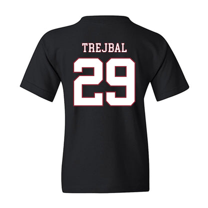 UMass - NCAA Men's Ice Hockey : Tobias Trejbal - Sports Shersey Youth T-Shirt-1