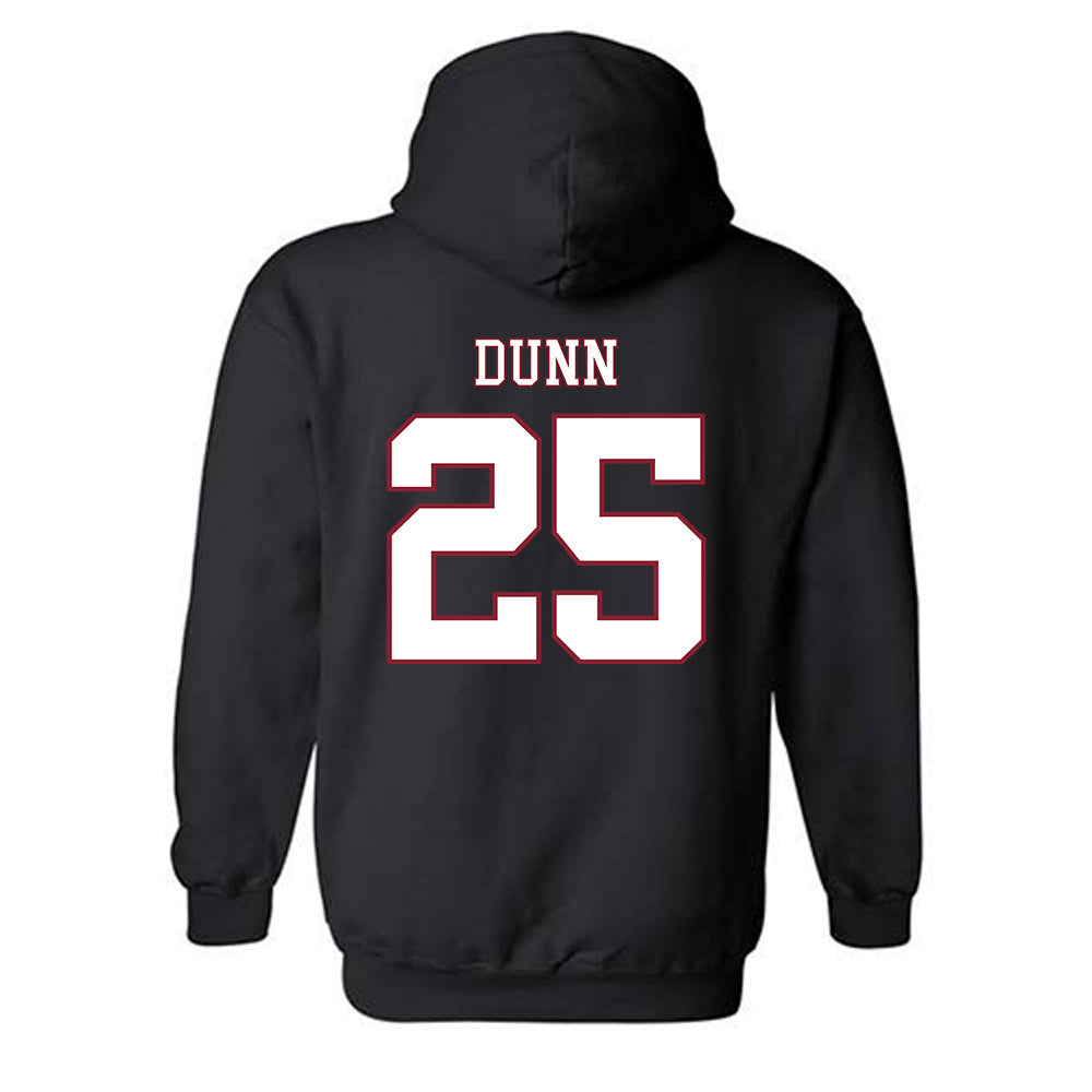 UMass - NCAA Men's Ice Hockey : Cam Dunn - Sports Shersey Hooded Sweatshirt-1