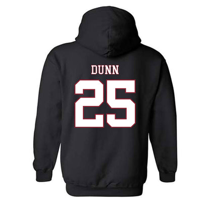 UMass - NCAA Men's Ice Hockey : Cam Dunn - Sports Shersey Hooded Sweatshirt-1