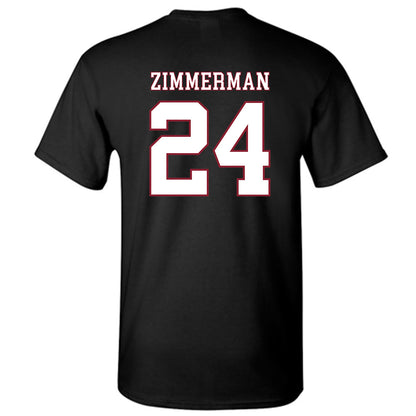 UMass - NCAA Men's Ice Hockey : Elias Zimmerman - Sports Shersey T-Shirt-1