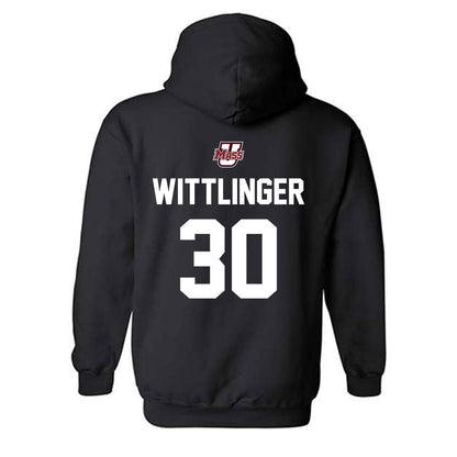 UMass - NCAA Men's Lacrosse : Cole Wittlinger - Classic Shersey Hooded Sweatshirt-1