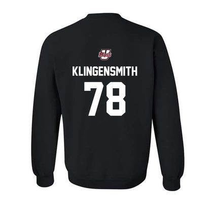 UMass - NCAA Football : Greg Klingensmith - Classic Shersey Crewneck Sweatshirt-1