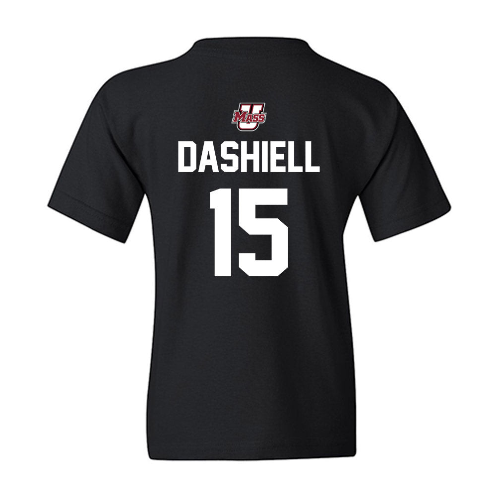 UMass - NCAA Football : Tavian Dashiell - Classic Shersey Youth T-Shirt-1