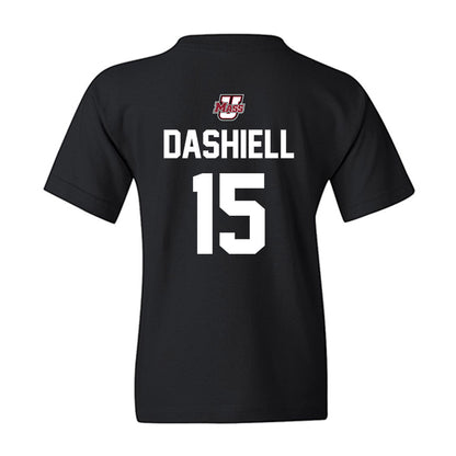 UMass - NCAA Football : Tavian Dashiell - Classic Shersey Youth T-Shirt-1
