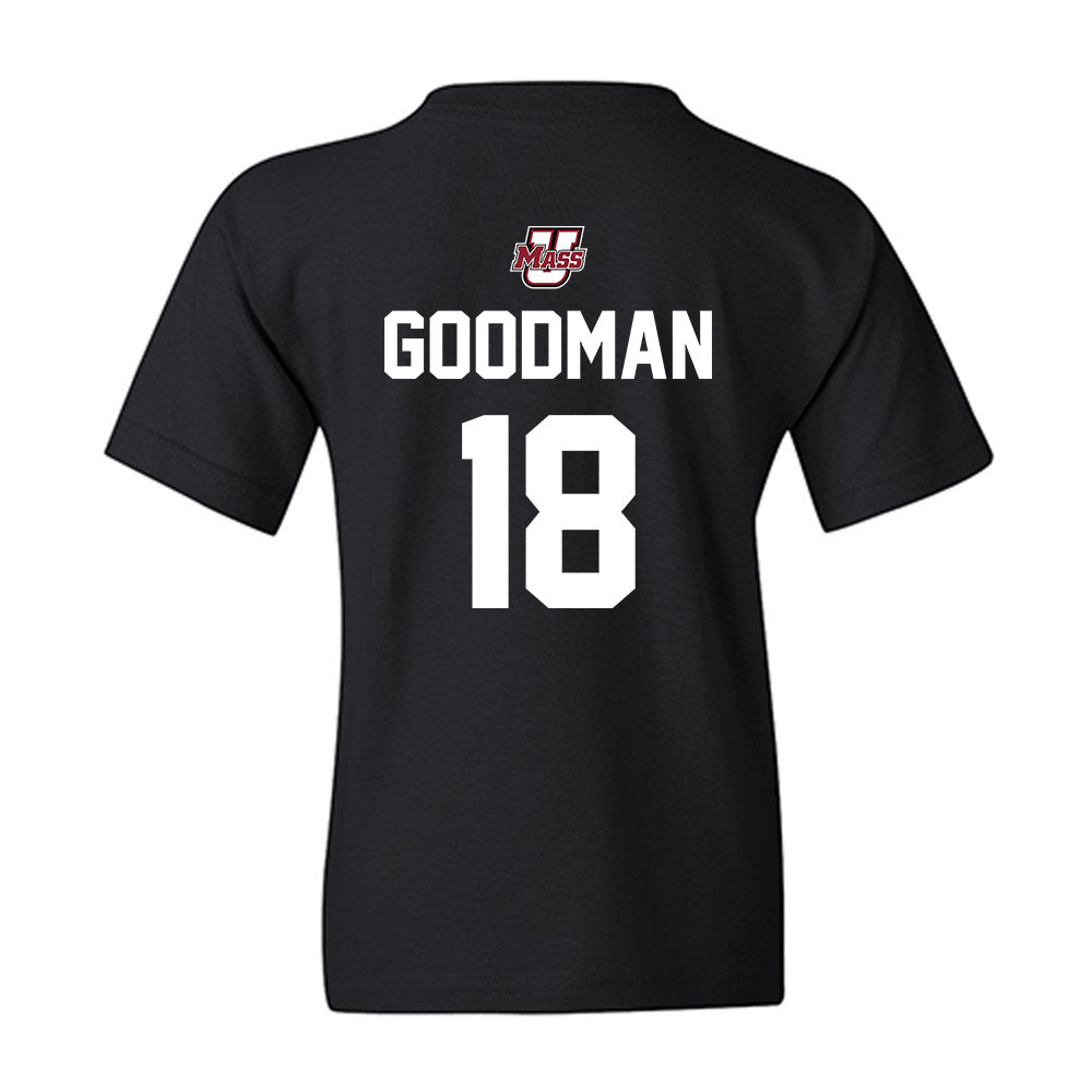 UMass - NCAA Baseball : Michael Goodman - Classic Shersey Youth T-Shirt-1