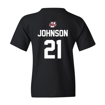 UMass - NCAA Football : Terron Johnson - Classic Shersey Youth T-Shirt-1