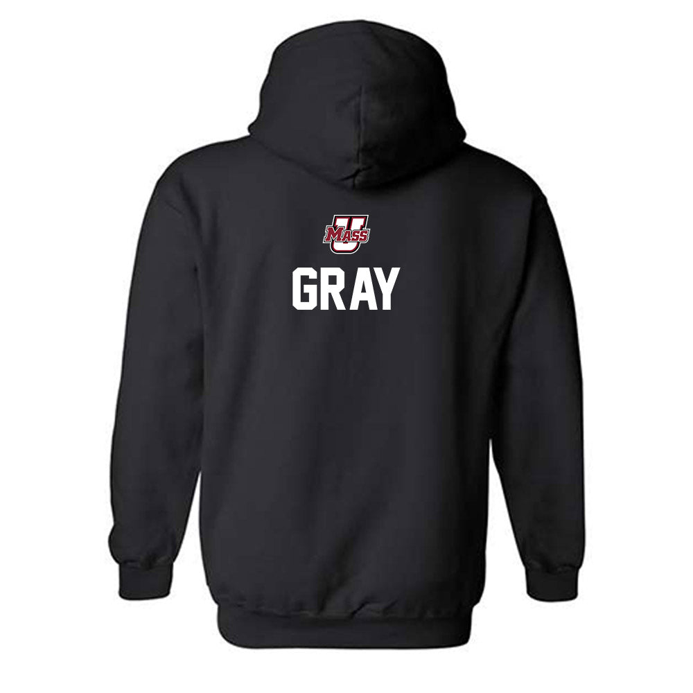 UMass - NCAA Women's Swimming & Diving : Elle Gray - Classic Shersey Hooded Sweatshirt-1