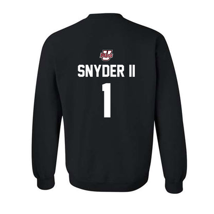 UMass - NCAA Football : Dd Snyder II - Classic Shersey Crewneck Sweatshirt-1