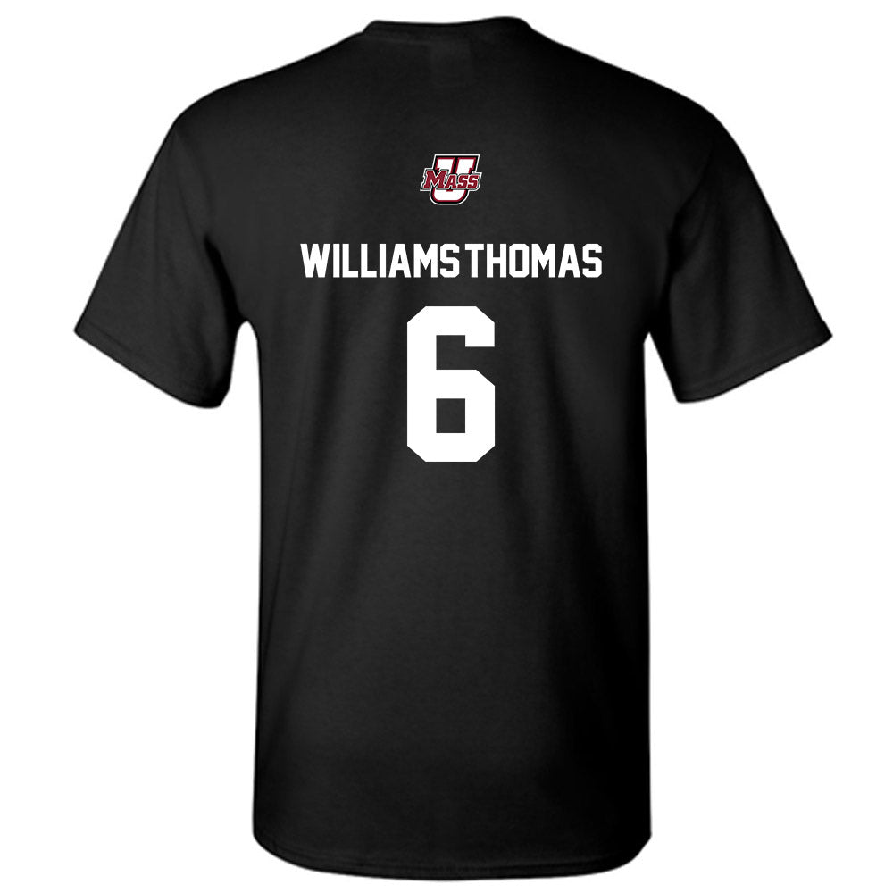 UMass - NCAA Football : Justin Williams-Thomas - Classic Shersey T-Shirt-1