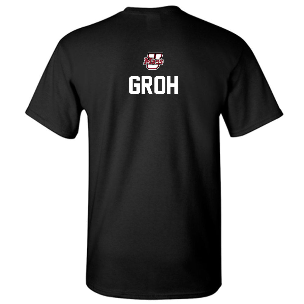 UMass - NCAA Men's Swimming & Diving : Bode Groh - Classic Shersey T-Shirt-1