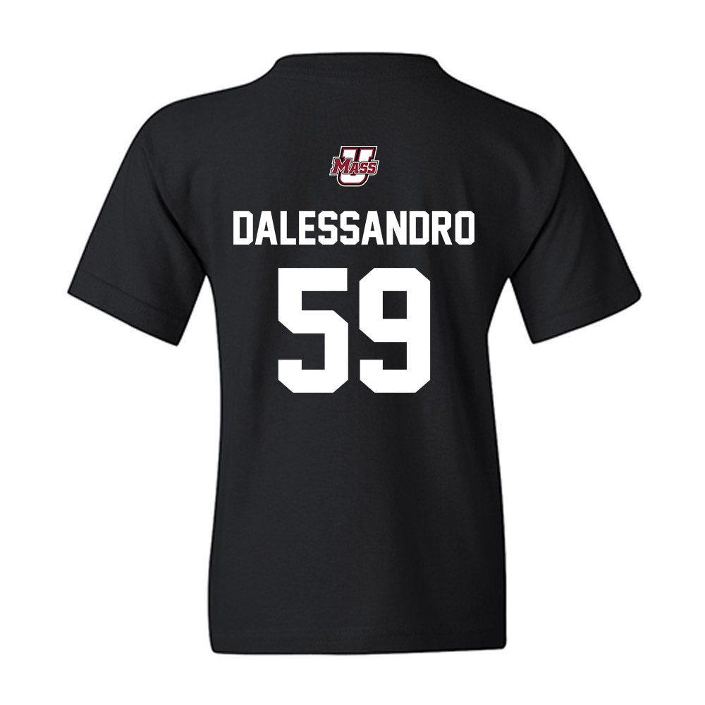 UMass - NCAA Football : Nick Dalessandro - Classic Shersey Youth T-Shirt-1