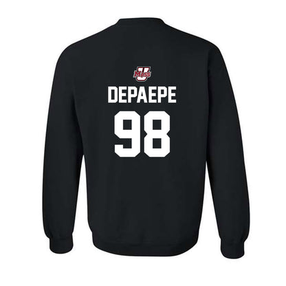 UMass - NCAA Football : William DePaepe - Classic Shersey Crewneck Sweatshirt-1