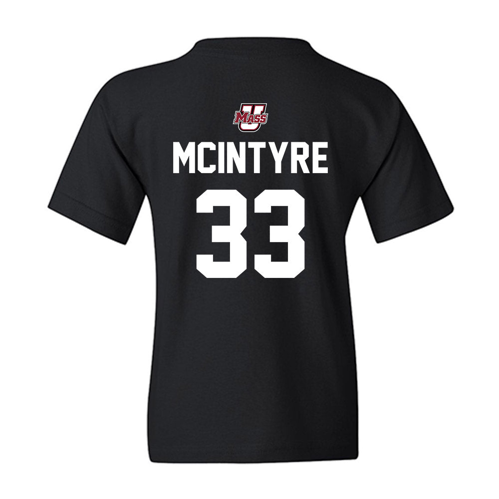 UMass - NCAA Football : Seamus McIntyre - Classic Shersey Youth T-Shirt-1