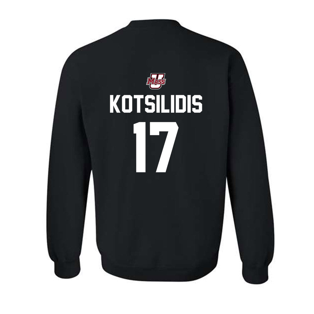 UMass - NCAA Men's Lacrosse : Max Kotsilidis - Classic Shersey Crewneck Sweatshirt-1