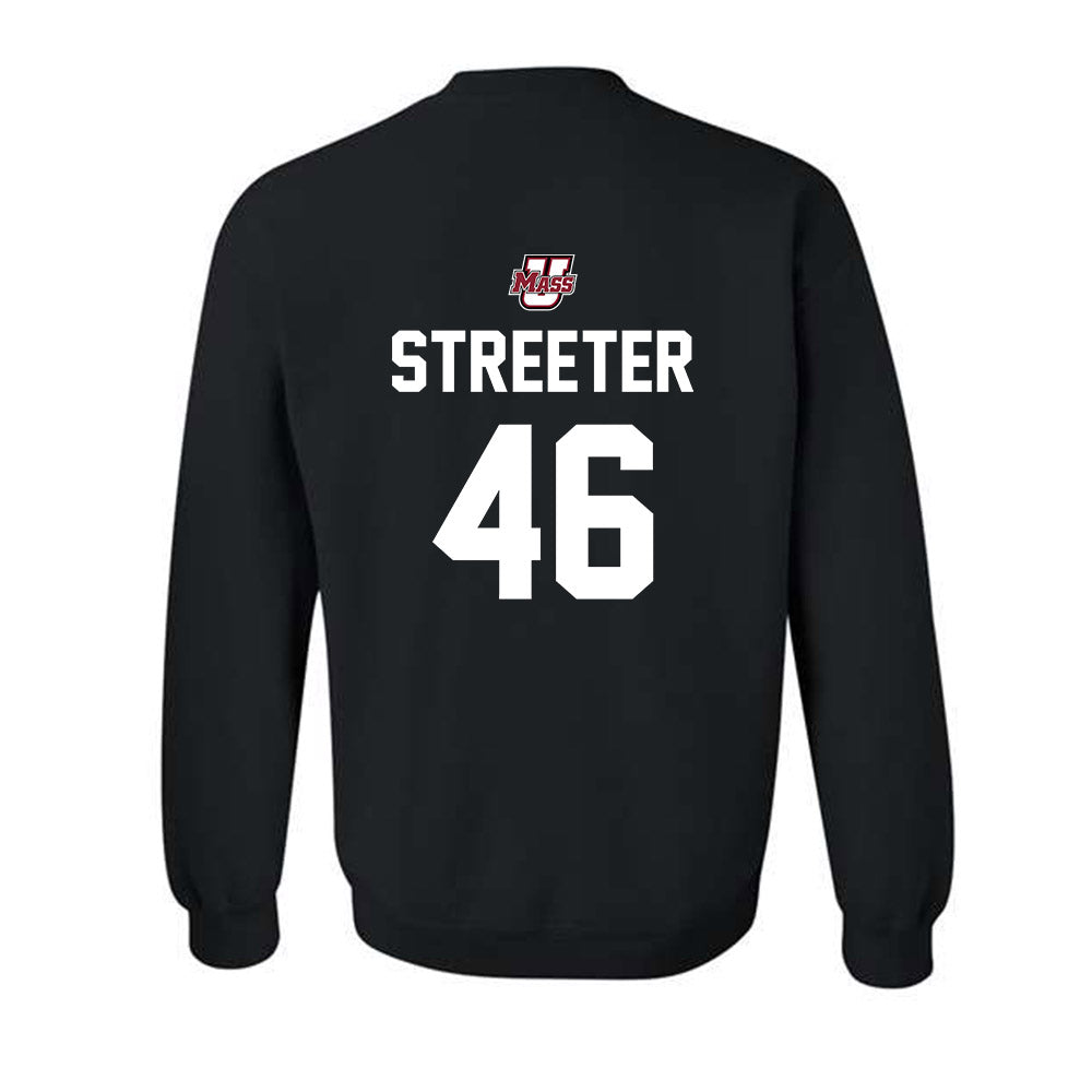 UMass - NCAA Football : Michael Streeter - Classic Shersey Crewneck Sweatshirt-1