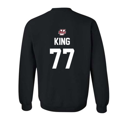 UMass - NCAA Football : Jaxon King - Crewneck Sweatshirt