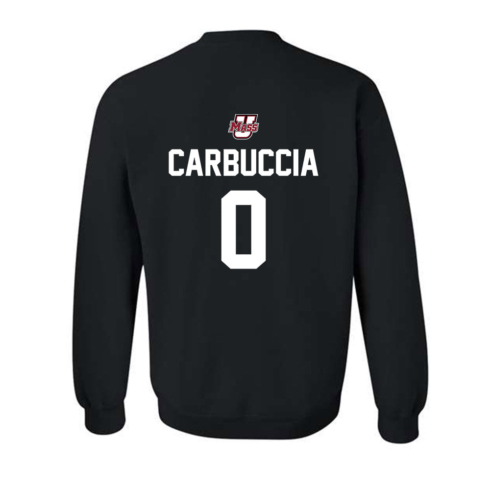UMass - NCAA Men's Basketball : Danny Carbuccia - Classic Shersey Crewneck Sweatshirt-1