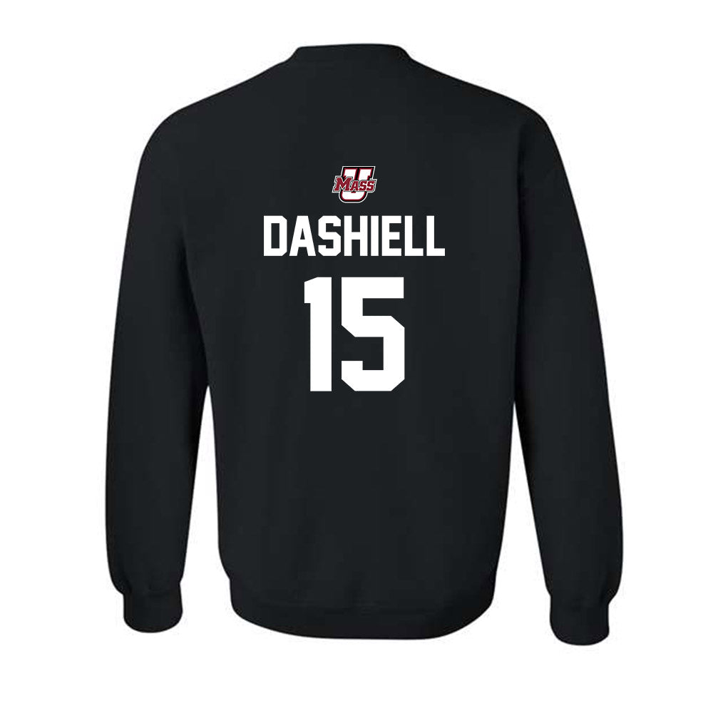 UMass - NCAA Football : Tavian Dashiell - Classic Shersey Crewneck Sweatshirt-1
