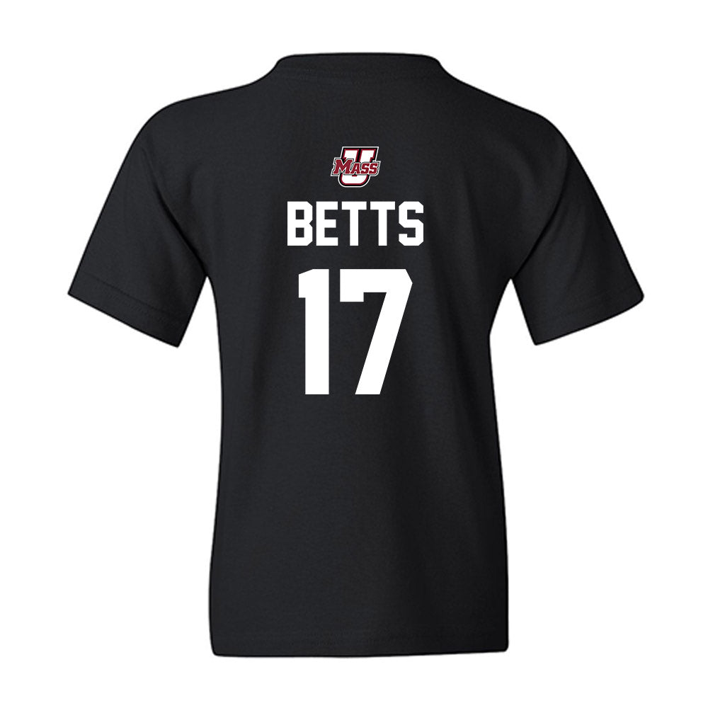 UMass - NCAA Football : Zachary Betts - Classic Shersey Youth T-Shirt-1