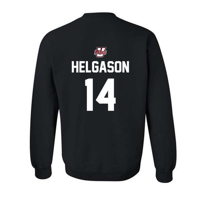 UMass - NCAA Men's Basketball : Heimir Helgason - Classic Shersey Crewneck Sweatshirt-1
