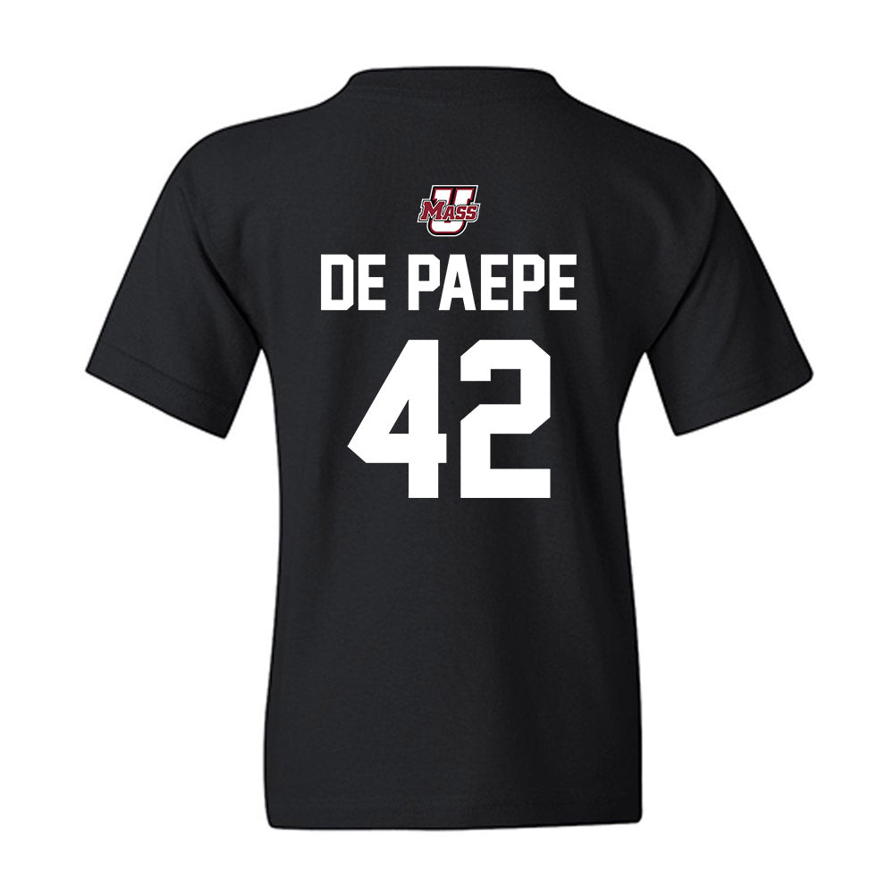 UMass - NCAA Football : Andrew De Paepe - Classic Shersey Youth T-Shirt-1