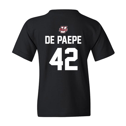 UMass - NCAA Football : Andrew De Paepe - Classic Shersey Youth T-Shirt-1