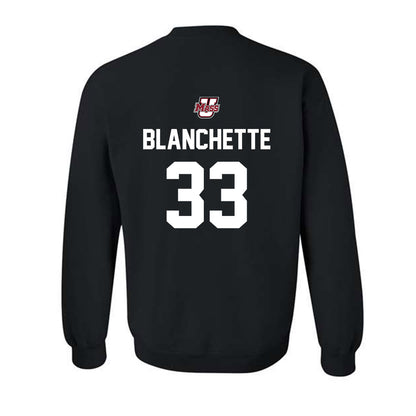 UMass - NCAA Softball : Kelsey Blanchette - Classic Shersey Crewneck Sweatshirt-1