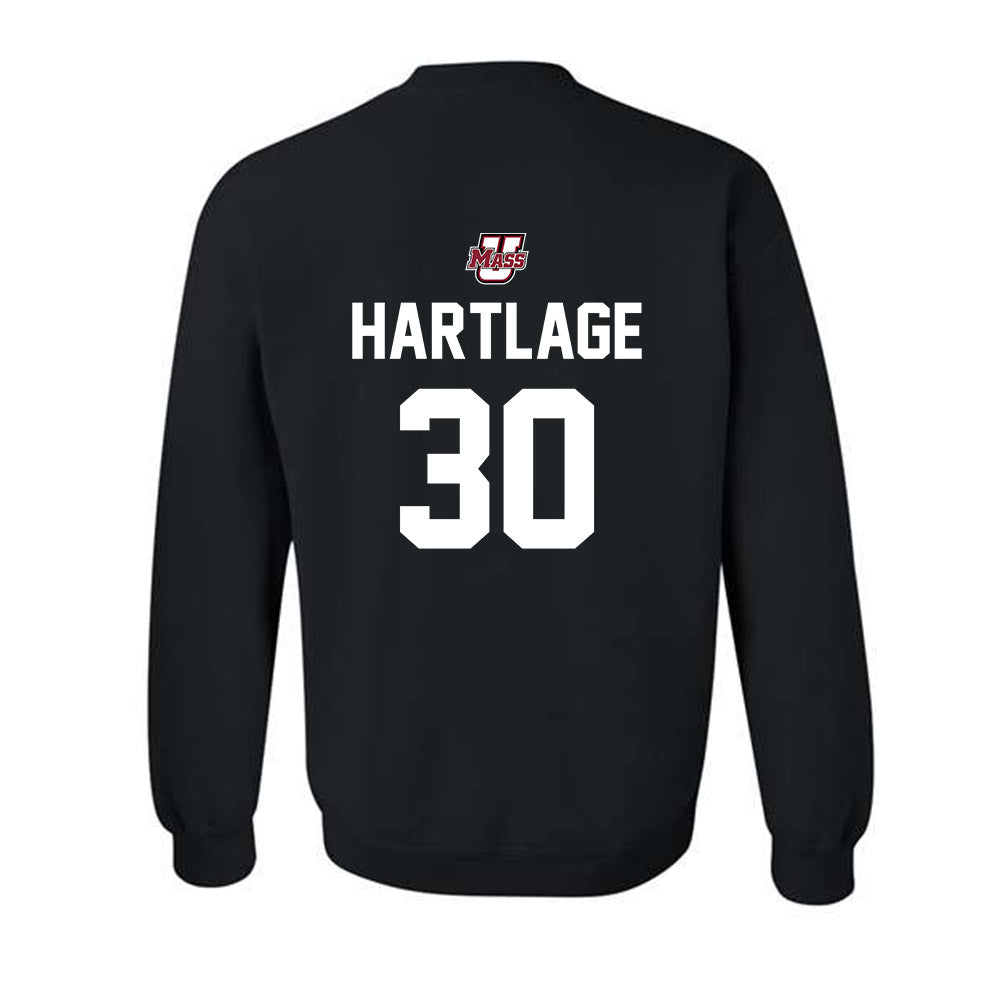 UMass - NCAA Men's Soccer : Crew Hartlage - Classic Shersey Crewneck Sweatshirt-1
