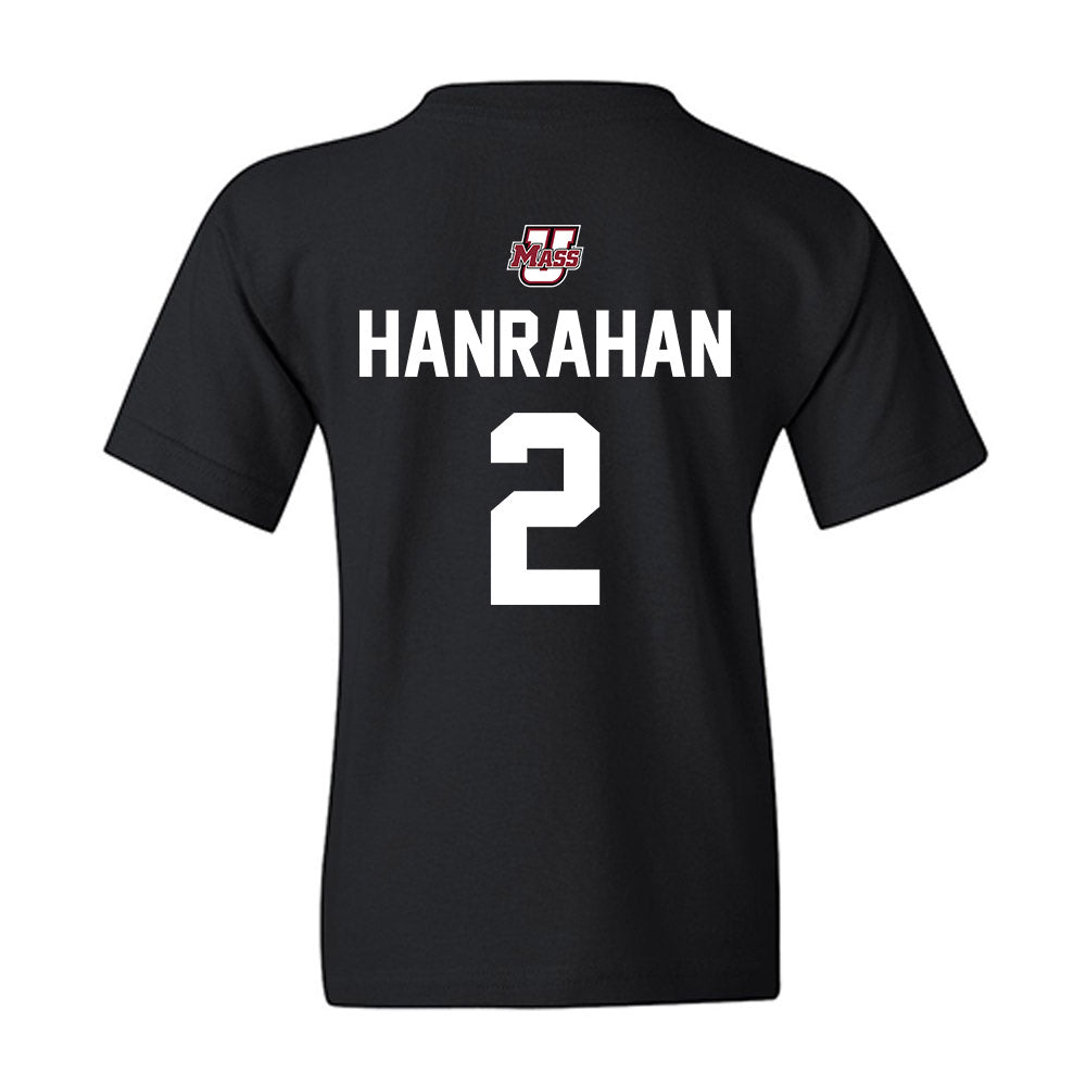 UMass - NCAA Men's Ice Hockey : Coleson Hanrahan - Classic Shersey Youth T-Shirt-1