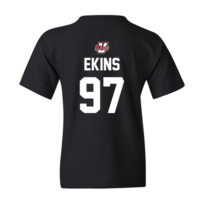 UMass - NCAA Football : Robert Ekins - Classic Shersey Youth T-Shirt-1