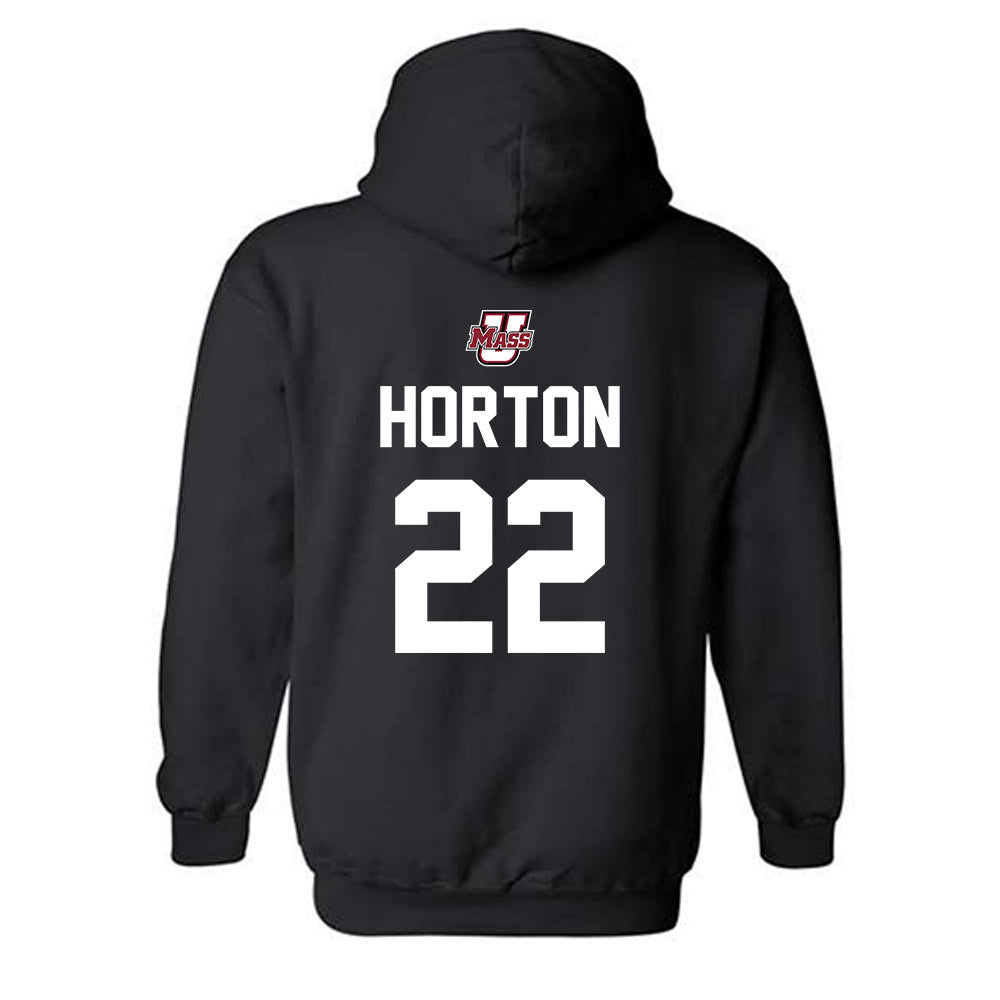 UMass - NCAA Softball : Natalee Horton - Classic Shersey Hooded Sweatshirt-1