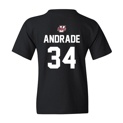 UMass - NCAA Football : Payton Andrade - Classic Shersey Youth T-Shirt-1