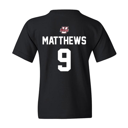 UMass - NCAA Football : Devin Matthews - Classic Shersey Youth T-Shirt-1