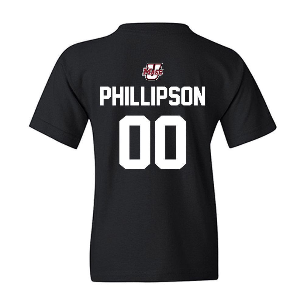 UMass - NCAA Football : Edward Phillipson - Classic Shersey Youth T-Shirt-1