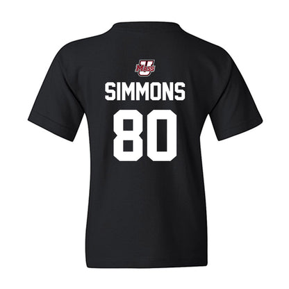 UMass - NCAA Football : Isaiah Simmons - Classic Shersey Youth T-Shirt-1