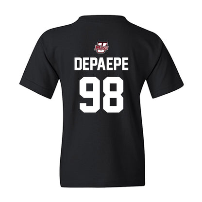 UMass - NCAA Football : William DePaepe - Classic Shersey Youth T-Shirt-1
