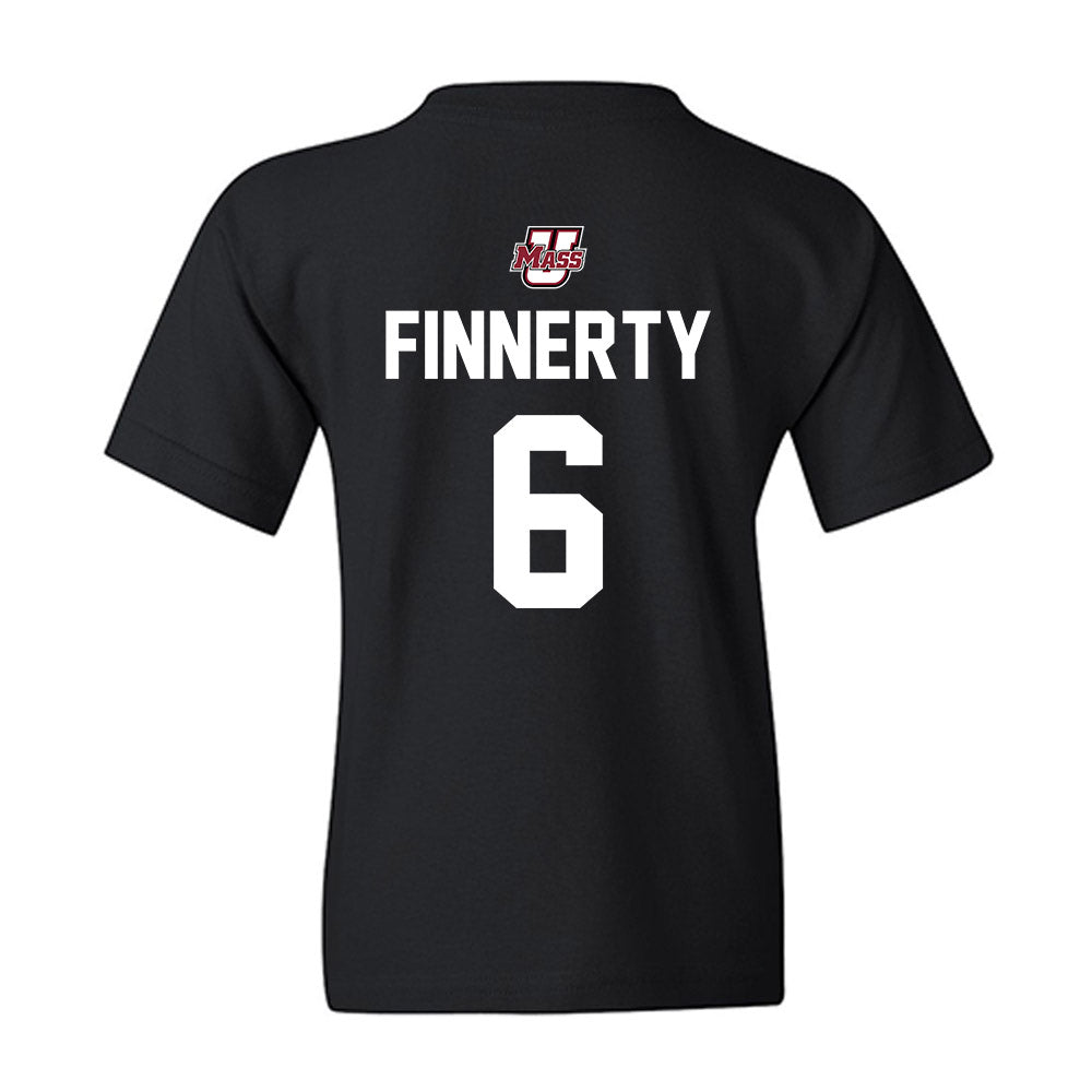 UMass - NCAA Men's Lacrosse : Michael Finnerty - Classic Shersey Youth T-Shirt-1