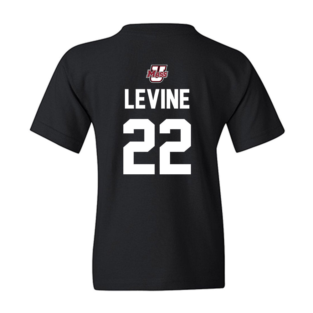 UMass - NCAA Baseball : Jack Levine - Classic Shersey Youth T-Shirt-1