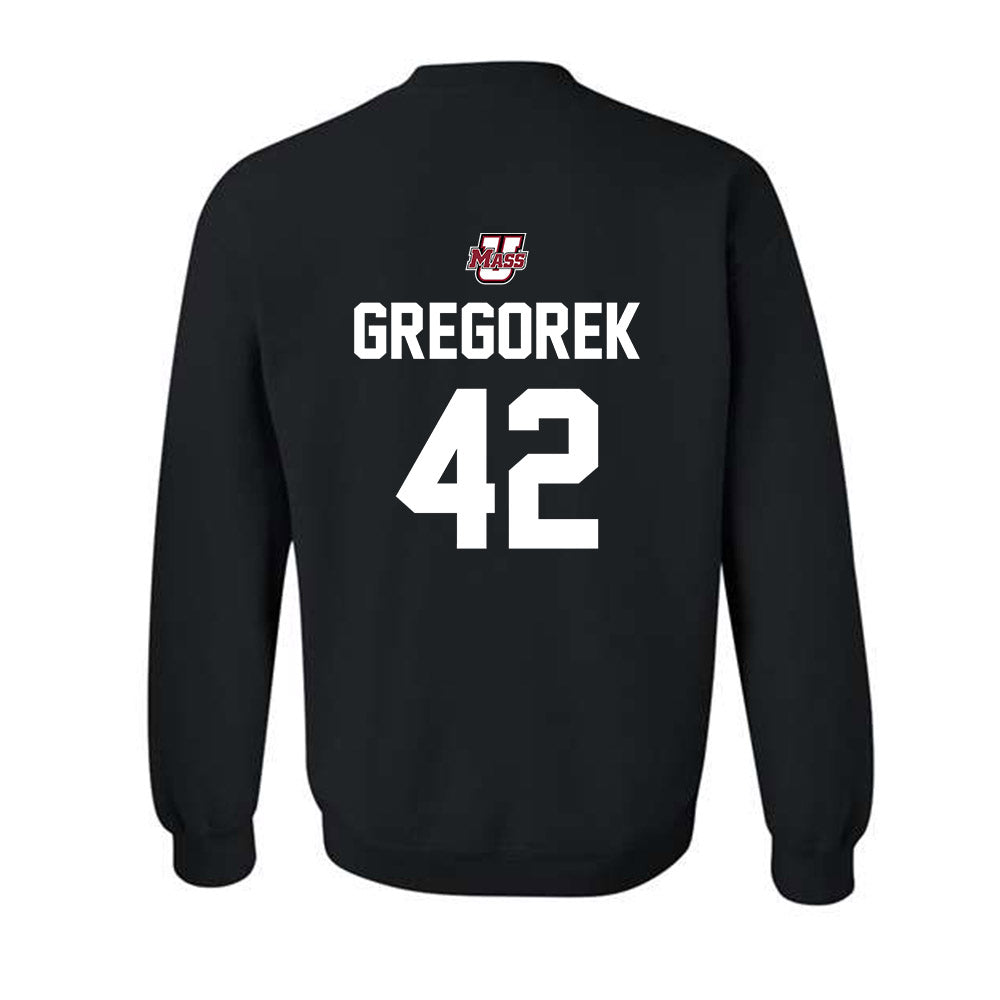 UMass - NCAA Women's Lacrosse : Alex Gregorek - Classic Shersey Crewneck Sweatshirt-1