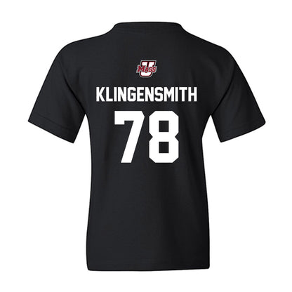 UMass - NCAA Football : Greg Klingensmith - Classic Shersey Youth T-Shirt-1