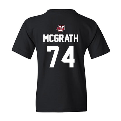 UMass - NCAA Football : Jake McGrath - Classic Shersey Youth T-Shirt-1