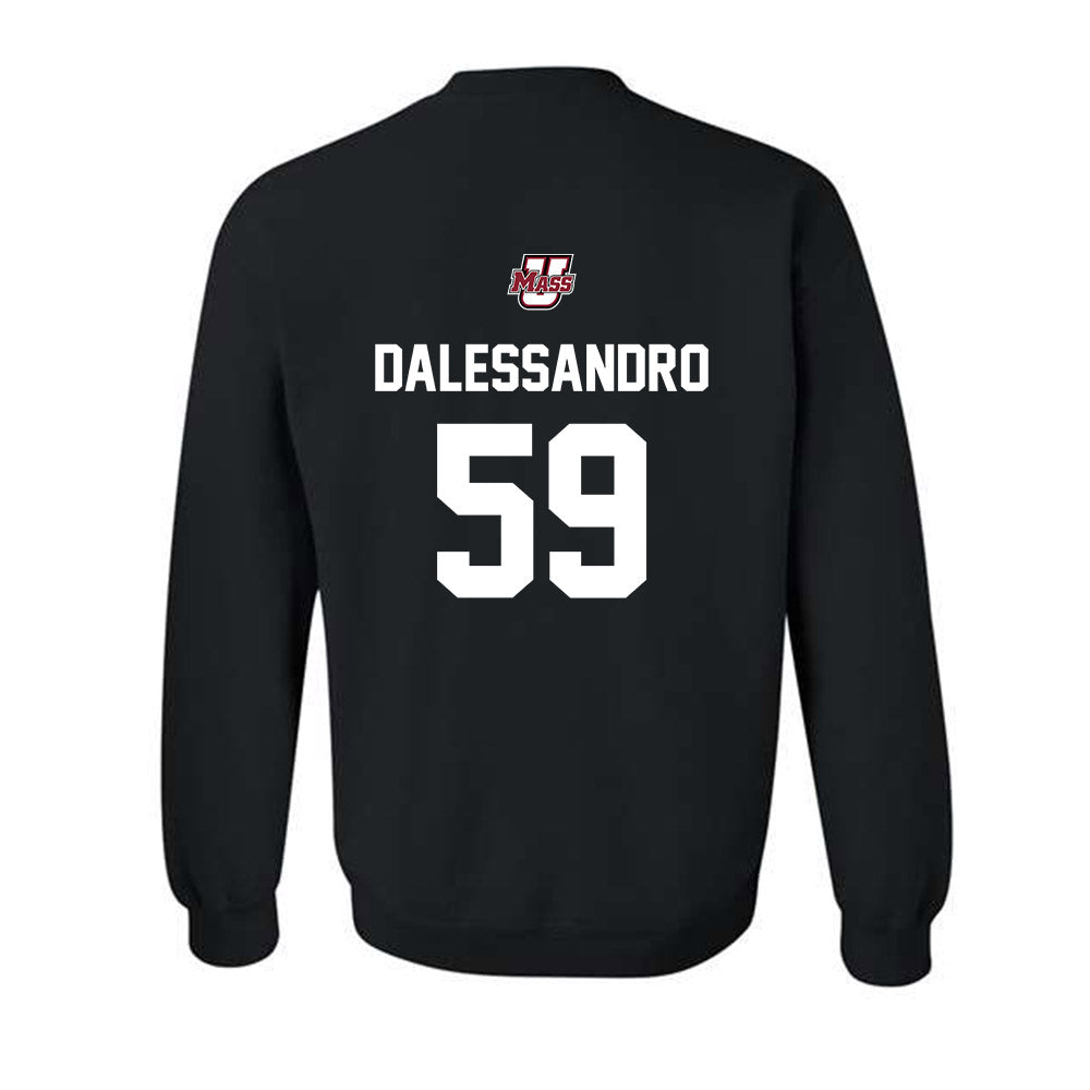 UMass - NCAA Football : Nick Dalessandro - Classic Shersey Crewneck Sweatshirt-1