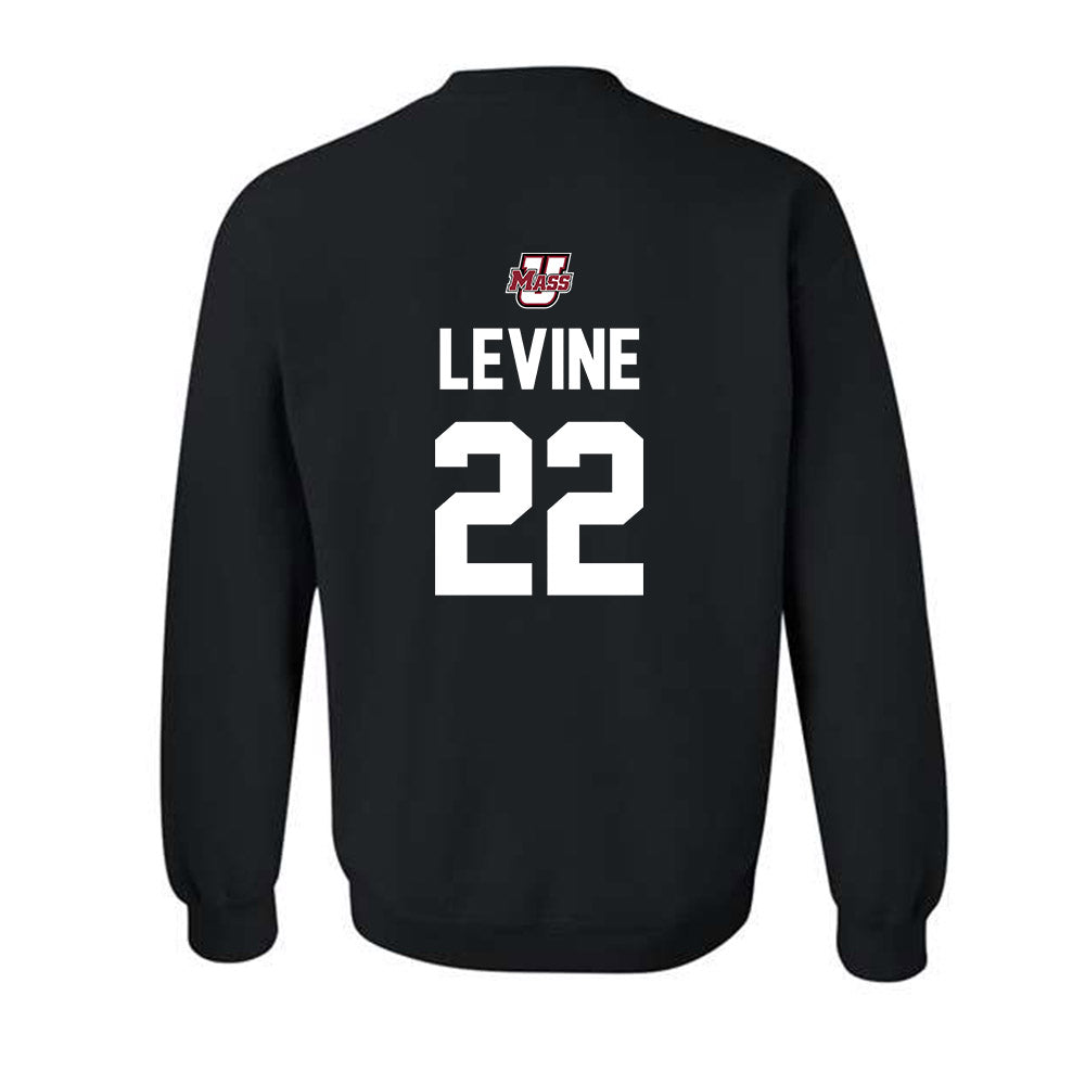 UMass - NCAA Baseball : Jack Levine - Classic Shersey Crewneck Sweatshirt-1