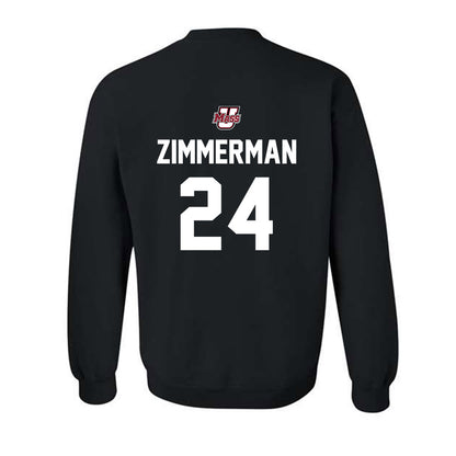 UMass - NCAA Men's Ice Hockey : Elias Zimmerman - Classic Shersey Crewneck Sweatshirt-1