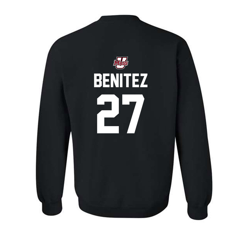 UMass - NCAA Women's Soccer : Carolina Benitez - Classic Shersey Crewneck Sweatshirt-1